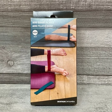 Decathlon Nyamba Mini Pilates Band 3 db-os pilátesz szalagok