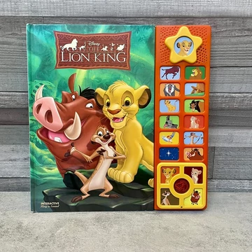 Disney: The Lion King angol nyelvű interaktív mesekönyv Disney: The Lion King angol nyelvű interaktív mesekönyv
