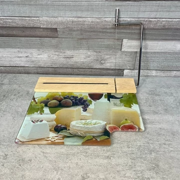 Dora Papis fa-üveg sajtszeletelő