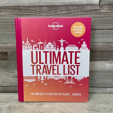 Lonely Planet: Ultimate Travel List angol nyelvű útikönyv