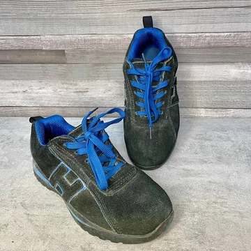 BRChile fekete-kék munkavédelmi cipő 38