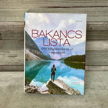 Kath Stathers: Bakancslista, 1000 kihagyhatatlan úti cél a nagyvilágból, ismeretterjesztő könyv