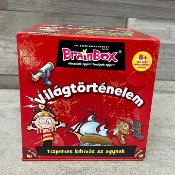 BrainBox: Világtörténelem, tízperces kihívás az agyunknak társasjáték BrainBox: Világtörténelem, tízperces kihívás az agyunknak társasjáték