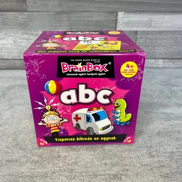 BrainBox: ABC, tízperces kihívás az agyunknak társasjáték BrainBox: ABC, tízperces kihívás az agyunknak társasjáték