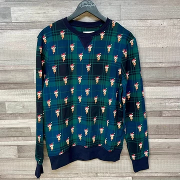 C&amp;A karácsonyi szarvasos férfi pulóver S