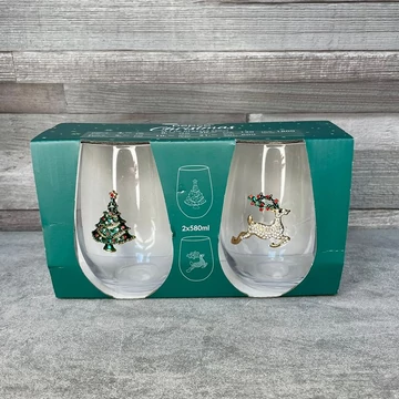 Pepco karácsonyi díszes pohár szett Pepco karácsonyi díszes pohár szett