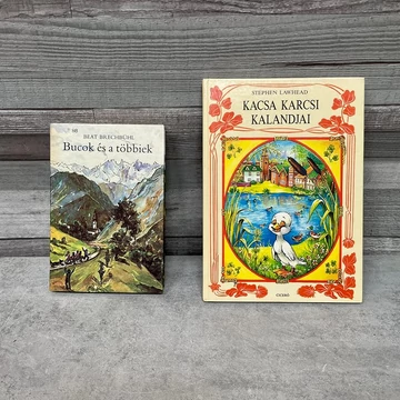 Stephen Lawhead: Kacsa Karcsi Kalandjai; Beat Brechbühl: Bucok és a többiek retro mesekönyv csomag