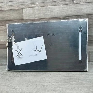 IKEA DAGOTTO fekete lábtartó