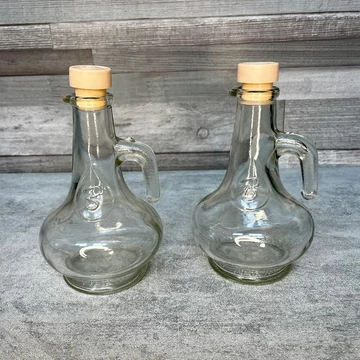 Ecetes, olajos üveg szett