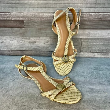 Armani Jeans kígyómintás szandál 37