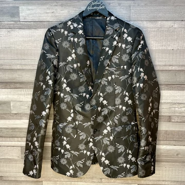 Boohoo Man fényes, mintás zakó S