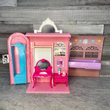 Barbie The Princess and The Popstar összecsukható játék babaház