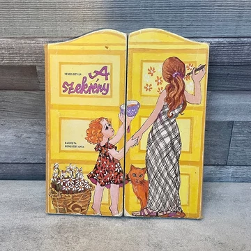 Nemes István: A szekrény kinyitható, retro lapozó mesekönyv