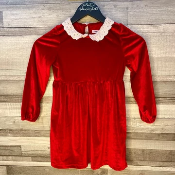 Sinsay bordó bársony alkalmi ruha 122