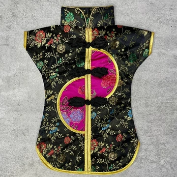 Kínai népi mintás játékbaba ruha