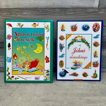 Holló és társa: Jókai olvasókönyv; Berényi Nagy Péter: álmot hozó mesék, gyerek mesekönyv csomag