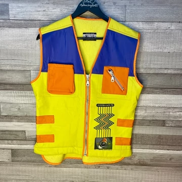 Mustang vintage sárga mellény L-XL