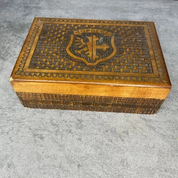 Opole vintage fa ládika