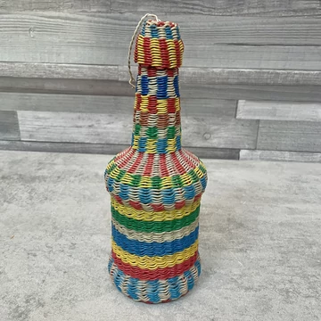 Retro színes literes demizson