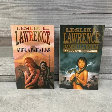 Leslie L. Lawrence: Ahol a Pajpaj jár; Damballa Botja, A vudu gyilkosságok könyvcsomag