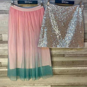 Reserved, H&amp;M lány szoknya szett 158