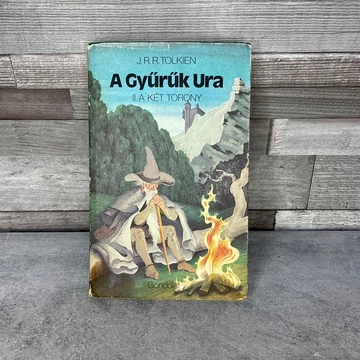 J.R.R.Tolkien: A Gyűrűk Ura II. A Két Torony régi kiadású könyv