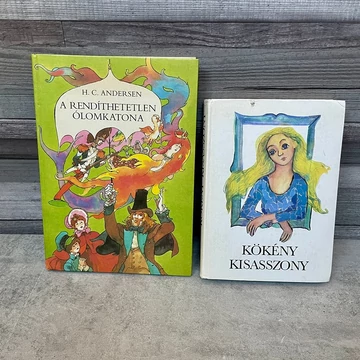 H.C. Andersen: A rendíthetetlen ólomkatona; Magyar írók meséi: Kökény Kisasszony retro könyvcsomag