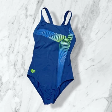 Arena kék úszódressz, fürdőruha 38