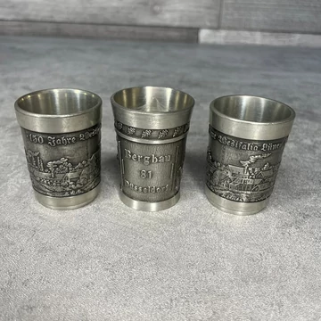 ASN német ón pohár szett