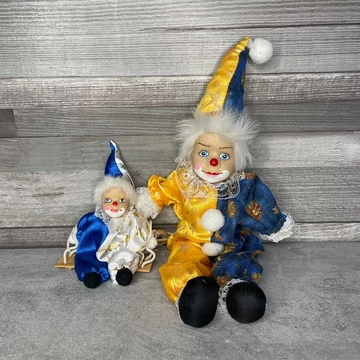 Hintás kis bohóc, Nagy sipkás porcelán bohóc szett