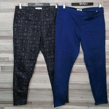 Marks &amp;amp; Spencer női gumis derekú farmer leggings jeggings szett 32