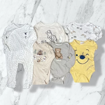 Fred&amp;amp;Flo, C&amp;amp;A, Disney baby bodyk és rugdalózó szett 6-9 hó