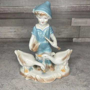 ARPO Romania libapásztor porcelán dísz