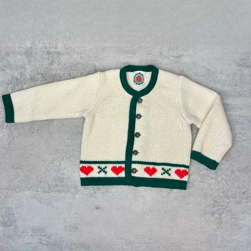 Tiroler StrickWaren népies gyerek kardigán 1 évesre