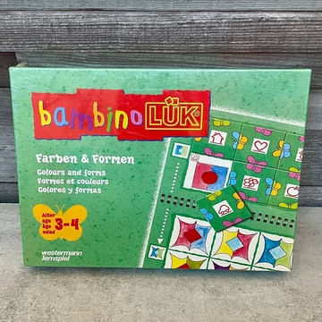 Bambino LÜK Farben&amp;amp;Formen fejlesztő gyerekjáték