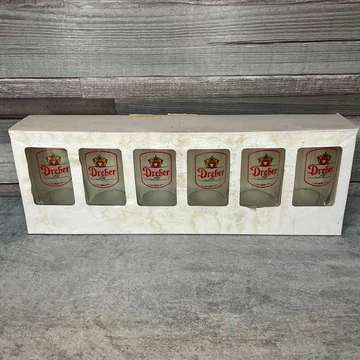 Retro Dreher sörös poharak