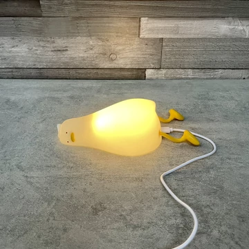 Ducky lusta lámpa kacsa éjjeli fény