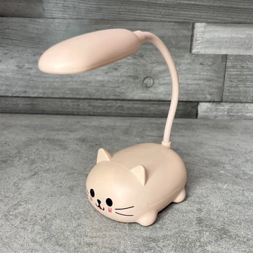 Cica alakú gyerek kislámpa
