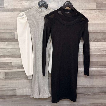 Orsay fekete, szürke női ruha szett XXS-XS