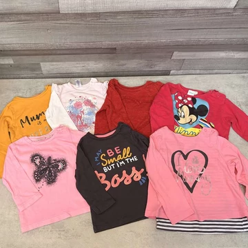 Mexx, Nutmeg, Fred&amp;amp;Flo, dopodopo mini, C&amp;amp;A, Disney kislány póló és hosszúujjú szett 80-86-62-68 cm