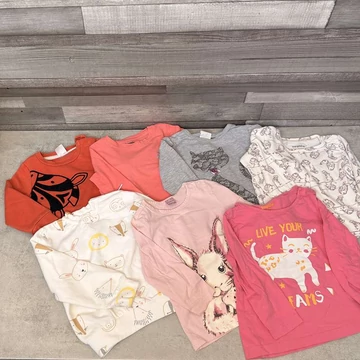 Lupilu, Dopodopo mini kislány "Ezt nődd át" hosszúujjú felső szett 6-24 hónap