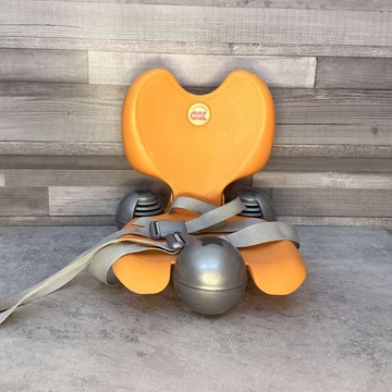 Ok Baby Pop-Up Evolution narancssárga hordozható etetőszék, ülésmagasító