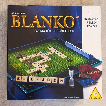 Piatnik Blanko retro szójáték szókirakó 