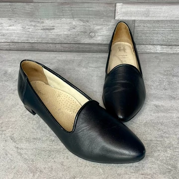 Tanex Conhpol Relax fekete elegáns bőr cipő 38