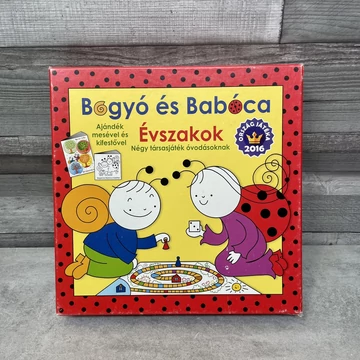 Bogyó és Babóca: Évszakok, Négy társasjáték óvodásoknak