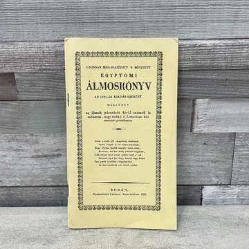 Újonnan Meg-igazított 's Bővített Egyiptomi Álmoskönyv