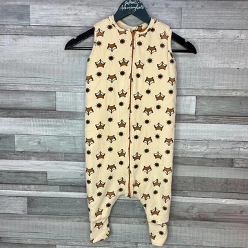 Kézműves róka mintás tipegő hálózsák 1-1,5 éves gyerekre