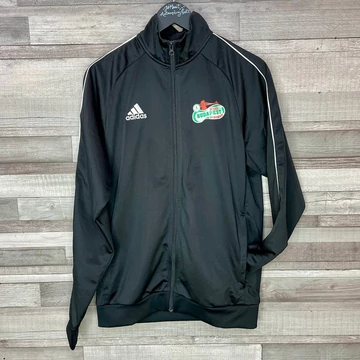 Adidas maraton fekete cipzáros szabadidő felső M