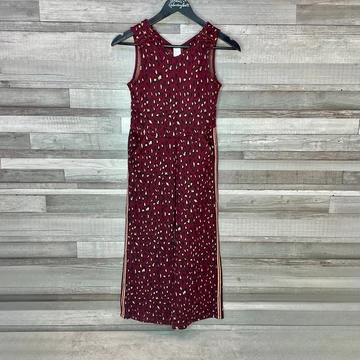 Palomino bordó állatmintás lány overál szett 140