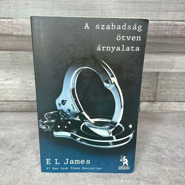 E L James: A szabadság ötven árnyalata, könyv